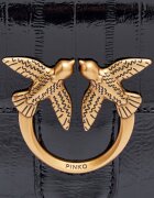 Pinko De piele geantă pe umăr Love One Pocket