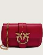 Pinko De piele geantă pe umăr Love Pocket New Buckle