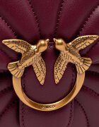 Pinko De piele geantă pe umăr Love Puff Classic Cl
