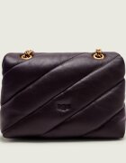 Pinko De piele geantă pe umăr Love Puff Mini
