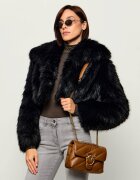 Pinko De piele geantă pe umăr Love Puff Mini