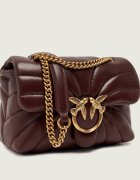 Pinko De piele geantă pe umăr Love Puff Mini