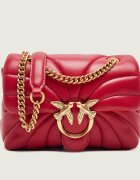 Pinko De piele geantă pe umăr Love Puff Mini