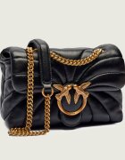Pinko De piele geantă pe umăr Love Puff Mini
