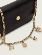 Pinko De piele geantă pe umăr Phone Pocket Chain
