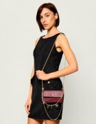 Pinko De piele geantă pe umăr Phone Pocket Chain