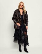 Pinko De piele geantă pe umăr Puff Mini New Buckle