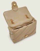Pinko De piele geantă pe umăr Puff Mini New Buckle