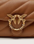 Pinko De piele geantă pe umăr Puff Mini New Buckle