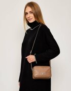 Pinko De piele geantă poștaș Carrie