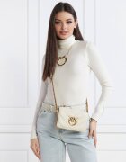 Pinko De piele geantă poștaș Love Click Mini