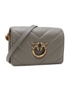Pinko De piele geantă poștaș Love Click Mini