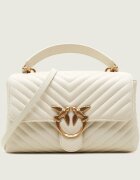 Pinko De piele geantă poștaș love lady puff classic