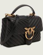 Pinko De piele geantă poștaș LOVE LADY PUFF MINI CL SHEEP N