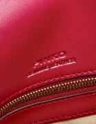 Pinko De piele geantă poștaș LOVE ONE MINI SLOUCHY