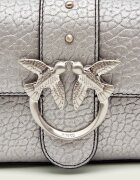 Pinko De piele geantă poștaș LOVE ONE MINI SLOUCHY FL