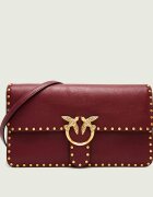 Pinko De piele geantă poștaș Love One Slouchy Cl