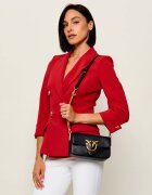 Pinko De piele geantă poștaș Love One Slouchy Mini