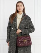 Pinko De piele geantă poștaș love puff classic