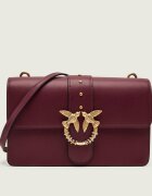 Pinko De piele geantă poștaș Ove One Classic New Buckle