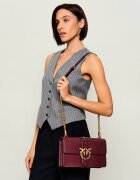 Pinko De piele geantă poștaș Ove One Classic New Buckle