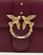 Pinko De piele geantă poștaș Ove One Classic New Buckle