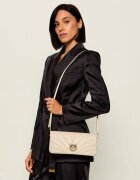 Pinko De piele geantă poștaș/poșetă plic Click Horizontal Classic