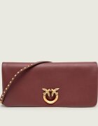 Pinko De piele geantă poștaș/poșetă plic Click Soft Horizontal Classic