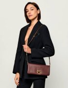 Pinko De piele geantă poștaș/poșetă plic Click Soft Horizontal Classic