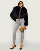 Pinko De piele geantă poștaș/poșetă plic Click Soft Horizontal Classic