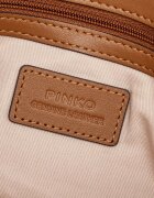 Pinko De piele geantă poștaș/poșetă plic Click Soft Horizontal Classic