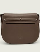 Pinko De piele geantă poștaș SADDLE CLASSIC