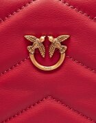 Pinko De piele geantă shopper Puzzle
