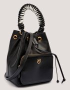 Pinko De piele geantă tip sac Cargo