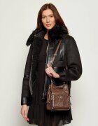 Pinko De piele geantă tip sac Cargo Bucket