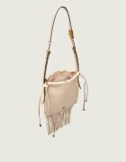 Pinko De piele geantă tip sac SLOUCHY MINI