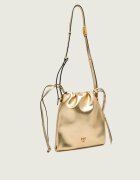 Pinko De piele geantă tip sac SLOUCHY MINI