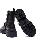 Pinko De piele ghete biker Mia 19
