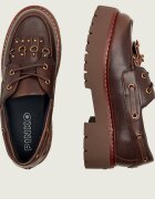 Pinko De piele pantofi loafer Margaret 01