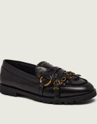 Pinko De piele pantofi loafer Nora 08