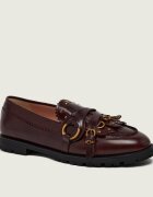 Pinko De piele pantofi loafer Nora 08