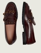 Pinko De piele pantofi loafer Nora 08