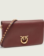 Pinko De piele poșetă plic Click Soft Horizontal Mini