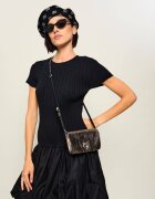 Pinko De piele poșetă plic Click Soft Horizontal Mini Lam