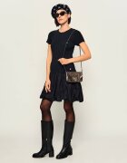 Pinko De piele poșetă plic Click Soft Horizontal Mini Lam