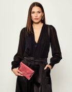 Pinko De piele poșetă plic Flat Purse Mini