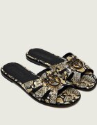 Pinko De piele șlapi MILLY 04