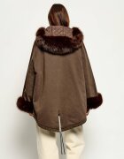 Pinko Geacă parka Patria | Loose fit | shearling