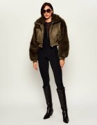 Pinko Geacă Primitivo | Cropped Fit | shearling