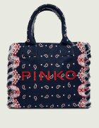 Pinko Geantă de plajă Canvas Tote